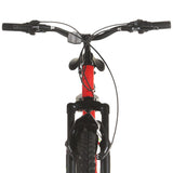 Mountain Bike 21 Speed 26" Ruote 36 cm Rosso