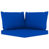 Set Divani da Giardino 8 pz con Cuscini Blu