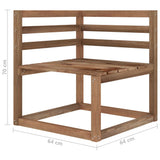 Set Divani da Giardino 8 pz con Cuscini Blu