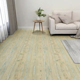 Listoni Pavimenti Adesivi 20 pz in PVC 1,86 m Marrone Chiaro