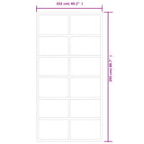 Porta Scorrevole in Vetro ESG e Alluminio 102x205 cm Nera
