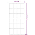 Porta Scorrevole in Vetro ESG e Alluminio 102x205 cm Nera