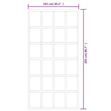 Porta Scorrevole in Vetro ESG e Alluminio 102x205 cm Nera
