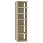 Scarpiere 2 pz Rovere sonoma 25x27x102 cm