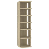 Scarpiere 2 pz Rovere sonoma 25x27x102 cm