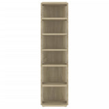 Scarpiere 2 pz Rovere sonoma 25x27x102 cm