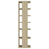 Scarpiere 2 pz Rovere sonoma 25x27x102 cm