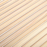 Ante con Design a Lamelle 2 pz 99,3x49,4 cm in Legno di Pino