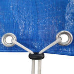 Coperture per Piscina 2 pz in PE Rotonde 460 cm 90 g/m