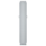 Tenda da Sole Laterale Retrattile Nera 140x1200 cm