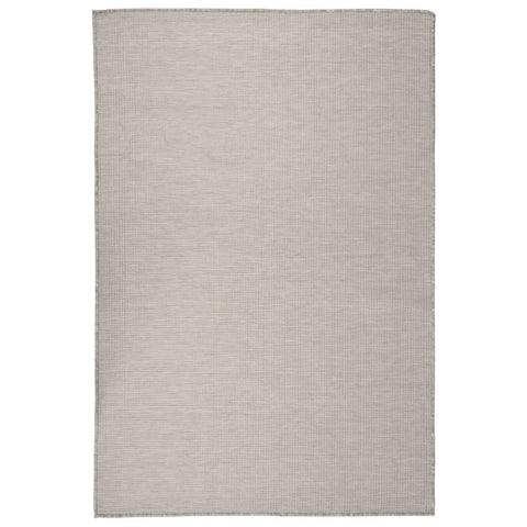 Tappeto da Esterni a Tessitura Piatta 120x170 cm Tortora