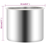Camera a Vuoto in Acciaio Inox 7,4 L