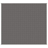 Coperta Ponderata Grigia 200x225 cm 9 kg Tessuto