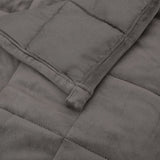 Coperta Ponderata Grigia 200x225 cm 9 kg Tessuto
