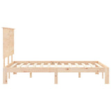 Giroletto con Testiera 140x190 cm in Legno Massello