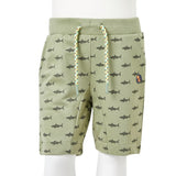 Pantaloncini per Bambini con Coulisse Cachi Chiaro 104