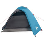 Tenda da Campeggio 2 Persone Blu 264x210x125 cm Taffetà 185T