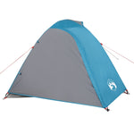Tenda da Campeggio 2 Persone Blu 264x210x125 cm Taffetà 185T