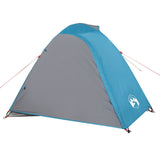 Tenda da Campeggio 2 Persone Blu 264x210x125 cm Taffetà 185T