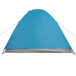 Tenda da Campeggio 2 Persone Blu 264x210x125 cm Taffetà 185T