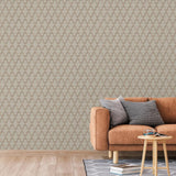 DUTCH WALLCOVERINGS Carta da Parati Geometric Oro e Verde